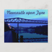 Newcastle upon Tyne Blue Bridges Briefkaart (Voorkant)