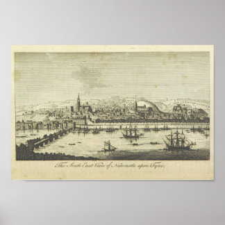 Newcastle Upon Tyne - England Poster