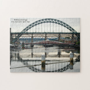 Newcastle Upon Tyne. Jigzaag Puzzle Legpuzzel
