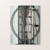 Newcastle Upon Tyne. Jigzaag Puzzle Legpuzzel (Verticaal)