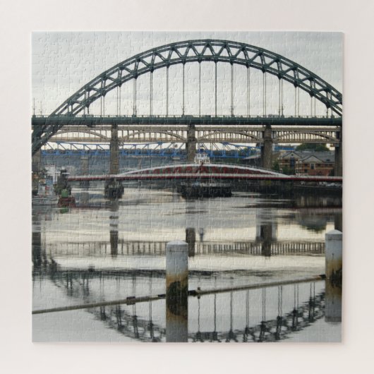 Newcastle Upon Tyne. Jigzaag Puzzle Legpuzzel (Verticaal)