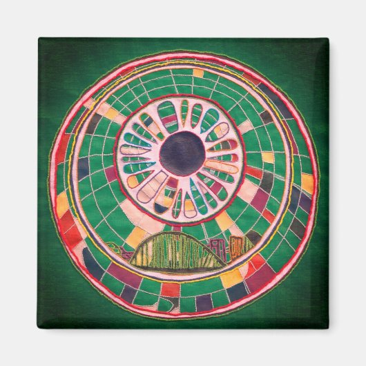 Newcastle upon tyne magneet (Voorkant)