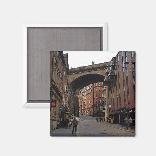 Newcastle Upon Tyne Magnet (Voorkant / Achterkant)