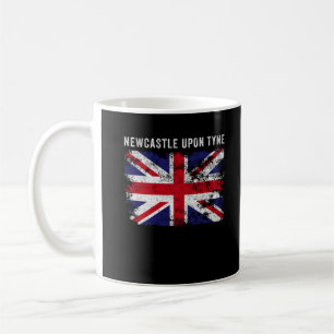 Newcastle Upon Tyne UK Flag England Souvenir Koffiemok