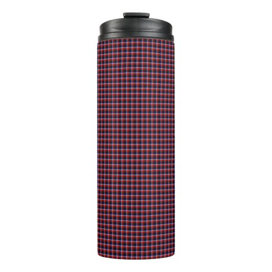 Newcomen Tartan Plaid Modepatroon Thermosbeker (Voorkant)