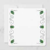 Newest Little Pumpkin Birth Announcement Thank You (Achterkant)