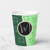 Newest Paper Cups Two side Personalized Papieren Bekers (Achterkant)