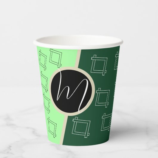 Newest Paper Cups Two side Personalized Papieren Bekers (Voorkant)