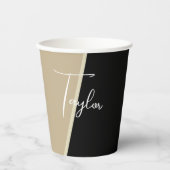 Newest Paper Cups Two side Personalized Papieren Bekers (Voorkant)