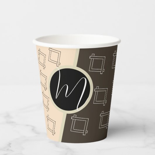Newest Paper Cups Two side Personalized Papieren Bekers (Voorkant)