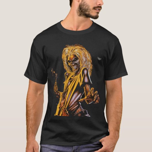Newest Tshirt Iron Maiden Luxury Hype (Voorkant)
