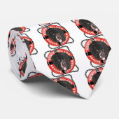 Newf Rescue Stropdas (Opgerold)