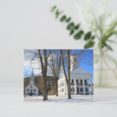 Newfane Vermont Town Common Briefkaart (Staand voorkant)