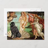 Newfie 1 - Geboorte van Venus Briefkaart (Voorkant / Achterkant)