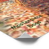 Newfie 1 - Terrace Cafe Poster (Hoek)