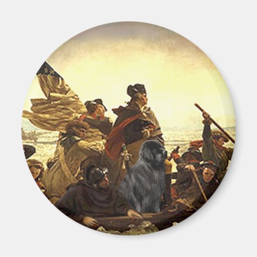 Newfie 1 - Washington Crossing.... Magneet (Voorkant)