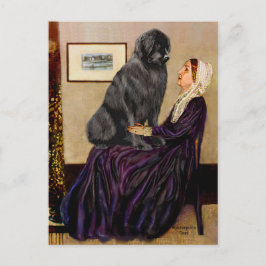 Newfie 1 - Whistler's moeder Briefkaart