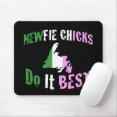 Newfie Chicken do the Best Mousepad Muismat (Met muis)
