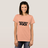 Newfie Chicks Rock T-Shirt (Voorkant volledig)