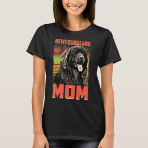 Newfie Dog Newfoundland mama 3 T-shirt