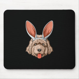 Newfie-esemboor cadeautje voor neondehond muismat