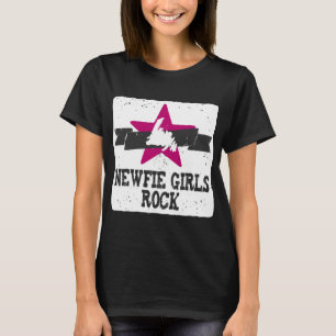 Newfie Girls Rock T-shirt