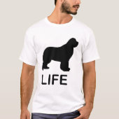 newfie leven Newfoundland hond T-shirt (Voorkant)