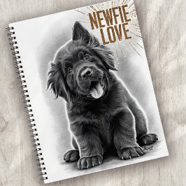 Newfie Love Newfoundland Hond Notitieboek