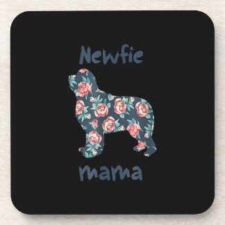 Newfie mama | cadeau van Newfoundland dog Bier Onderzetter
