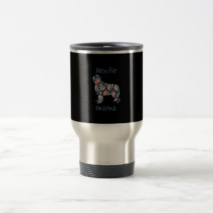 Newfie mama   cadeau van Newfoundland dog Reisbeker