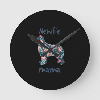 Newfie mama | cadeau van Newfoundland dog Ronde Klok