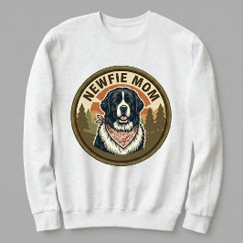 Newfie Moeder Crewneck Newfoundlander Moeder Cadea Trui