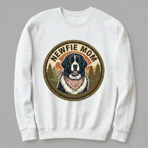 Newfie Moeder Crewneck Newfoundlander Moeder Cadea Trui
