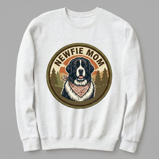 Newfie Moeder Crewneck Newfoundlander Moeder Cadea Trui