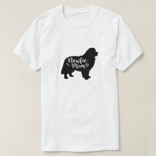Newfie Mom - Newfoundland Mom - Newfie Dog Moms T-shirt