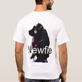 newfie t-shirt (Achterkant)