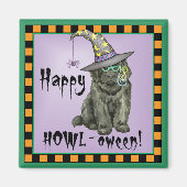 Newfie Witch Magneet (Voorkant)