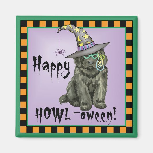 Newfie Witch Magneet (Voorkant)