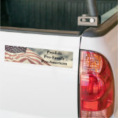 newflag2, Pro-LifePro-FamilyPro-American Bumpersticker (Op Truck)