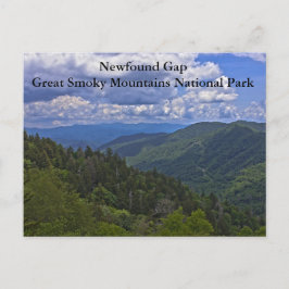 Newfound Gap, Great Smoky Mountains ansichtkaart Briefkaart
