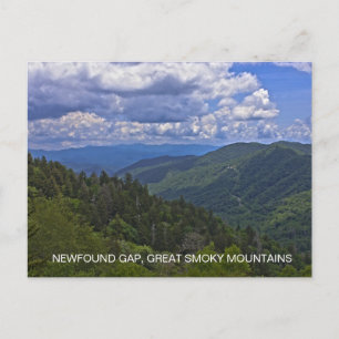 Newfound Gap, Great Smoky Mountains National Park Briefkaart