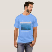 Newfound Gap Smoky Mountain Sunrise Foto T-shirt (Voorkant volledig)