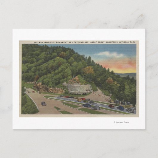 Newfound Gap, TN - Laura Spelman Memorial Briefkaart (Voorkant)