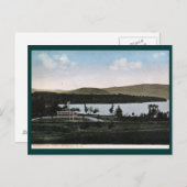 Newfound Lake, Bristol, Vintage van NH Briefkaart (Voorkant / Achterkant)