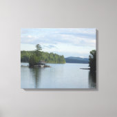 Newfound Lake Canvas Afdruk (Voorkant)