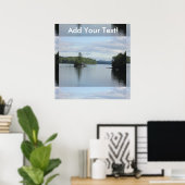 Newfound Lake  New Hampshire Poster (Thuiskantoor)