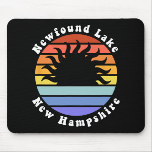 Newfound Lake New Hampshire Zonsopgang Gezinsvakan Muismat