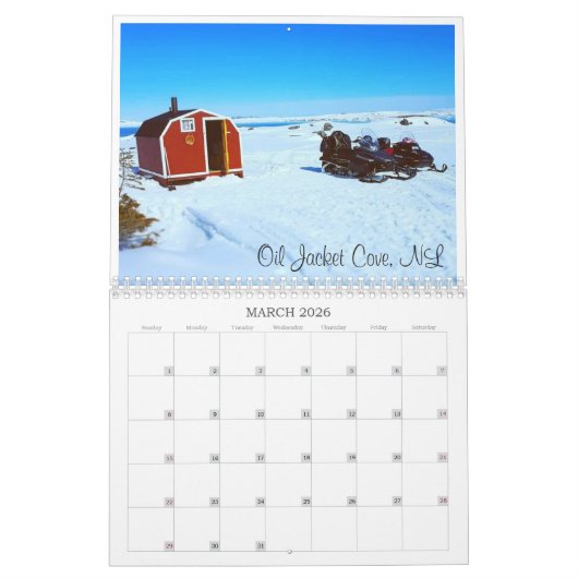 Newfoundland 2019-kalender kalender (Mar 2026)