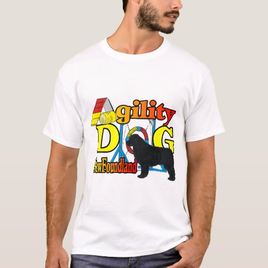Newfoundland_Agility Gifts T-shirt (Voorkant)