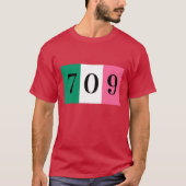 Newfoundland and labrabor T-shirt 709 (Voorkant)
